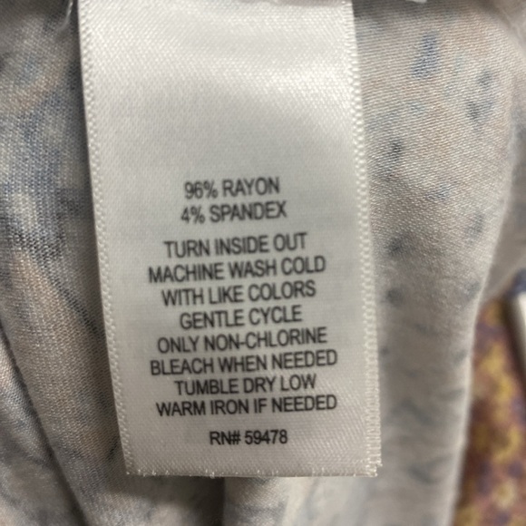 CYNTHIA ROWLEY FOR SAKS MAXI DRESS W/BUILT IN BRA RACERBACK STYLE - Picture 3 of 10